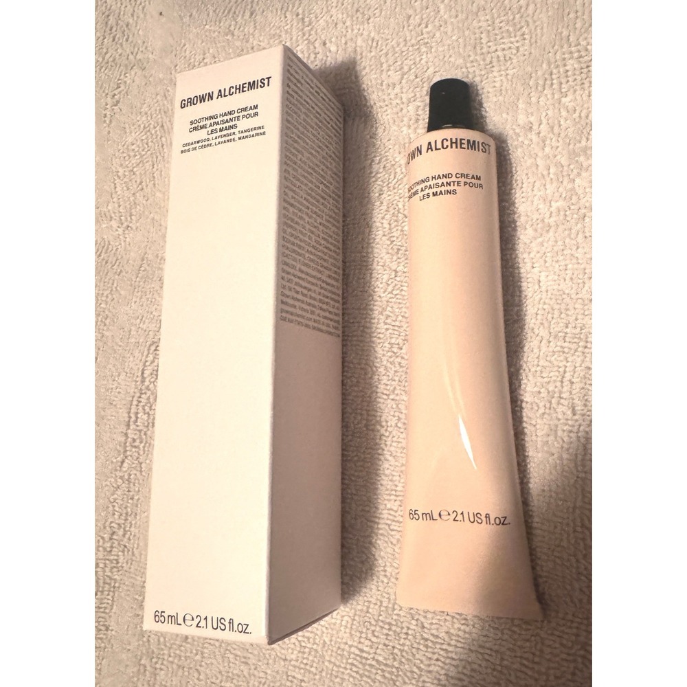 Grown Alchemist Soothing Hand Cream 65ml Cedarwood Lavender Tangerine NIB